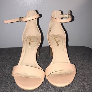 1.5 inch heel from Lulus!